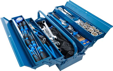 Caisse Outils M Tallique Avec Assortiment Doutils Pi Ces