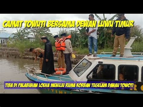 Kedatanga Camat Towuti Bersama Dprd Luwu Timur Menuju Rumah Dua Korban