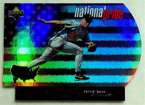 1998 Upper Deck Cal Ripken Jr Baseball Card NP37 National Pride