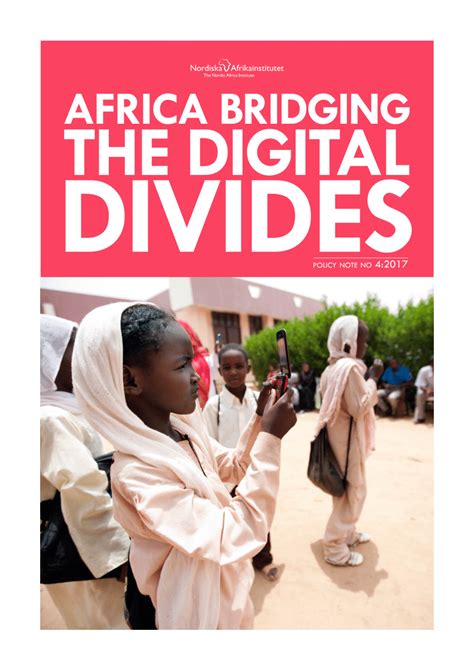 Pdf Africa Bridging The Digital Divides