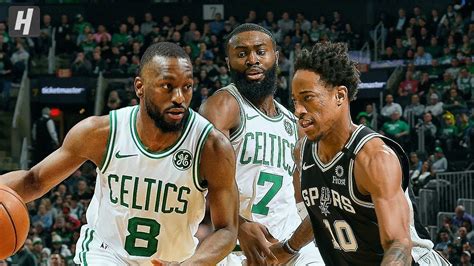 San Antonio Spurs Vs Boston Celtics Full Game Highlights January