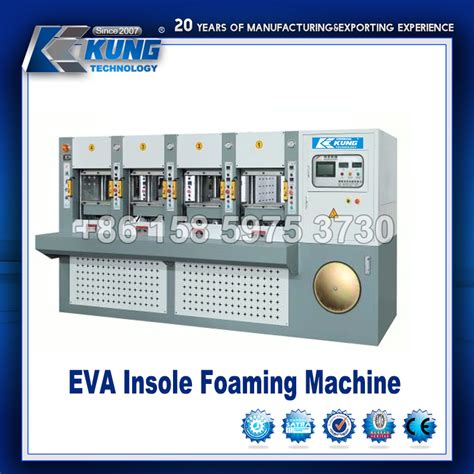 Customized Eva Insole Foaming Machine High Press Insole Making Machine