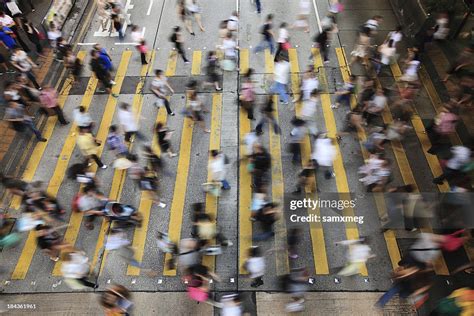 Busy Street High Res Stock Photo Getty Images