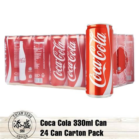 Coca Cola 320ml X 24 Can Carton Pack Coke Soft Drink Local Supplier