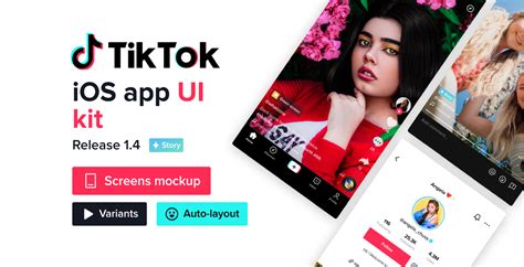 TikTok IOS App UI Kit Figma Community