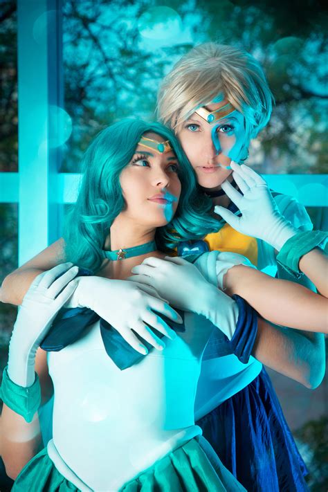 Sailor Neptune x Sailor Uranus by RachAsakawa on DeviantArt