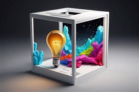 Premium Photo 3d Creativity And Inspiration Idea And Imagination