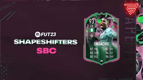 Guía para completar el Paul Onuachu Shapeshifters SBC en FIFA 23