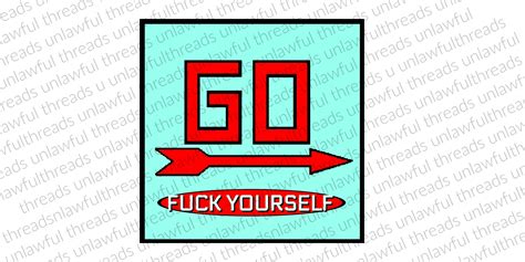 Go Fuck Yourself Monply Png File Transparent Etsy