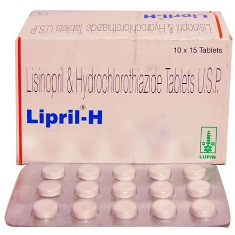 12.5 mg Lisinopril + Hydrochlorothiazide tablets, 400 mg at Rs 136.51/box in Nagpur