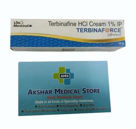 Terbinafine HCL Cream IP 1 W W At Rs 150 Box In Indore ID 25735918797