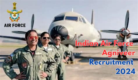 Air Force Agniveer Recruitment 2024 Notification Application Form For