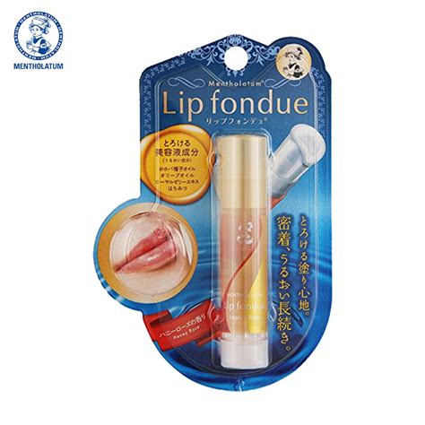 日本原裝 曼秀雷敦 Lipfondue 艷色 潤唇膏 護脣膏 護唇膏 4 2g 蝦皮購物