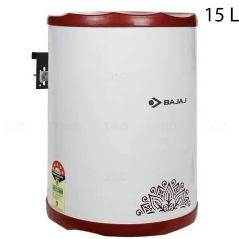 Bajaj Fierro 15 L Storage Geyser White And Maroon Model Name Number