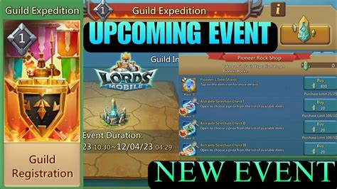 Lords Mobile Guild Expedition Lords Mobile New Guild Expedition Event