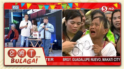 Eat Bulaga Si Jocelyn Ang Na Sugod Bahay Mga Kapatid Sa Brgy