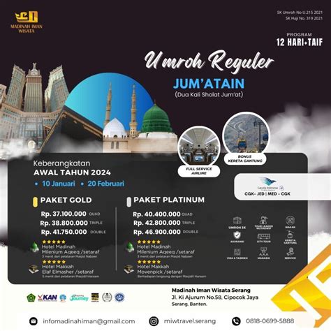 Homepage Madinah Iman Wisata Travel