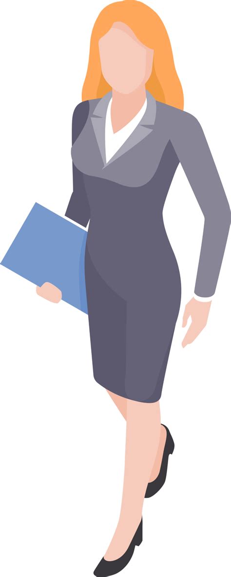 Business Woman Illustration 18926456 Png