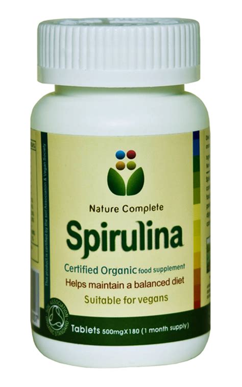 Certified Organic Spirulina