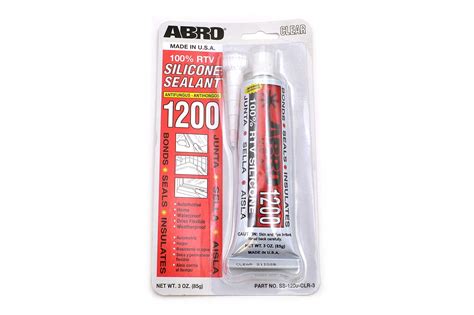 Герметик силиконовый 1200 прозрачный, туба алюм. 85 г - ksk-company.com ...