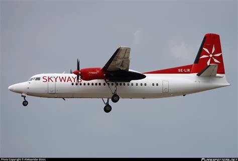 SE LIR Skyways Express Fokker 50 F27 Mark 050 Photo By Aleksandar