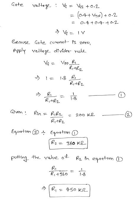 Solved Ans This Please Consider The Circuit Shown Below The Transistor Course Hero