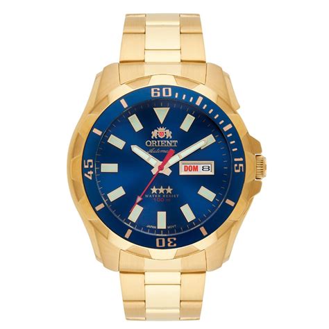 Relógio Orient Masculino Automático Três Estrelas 469GP078FD1KX Submarino