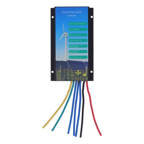 Wind And Solar Hybrid Charge Controller Ip67 Auto Adjustment For Wind Turbine Generator 12 24v