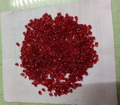 Polycarbonate Red Granules Packaging Type Pp Bags Packaging Size 25