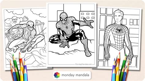 Spiderman 1 Coloring Pages