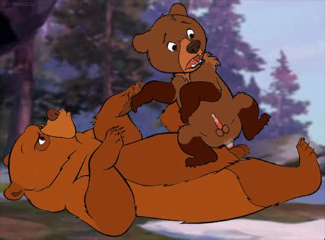 Rule 34 Bear Brother Bear Disney Feral Fur Furry Furry Only Insertion Kenai Koda Male Male