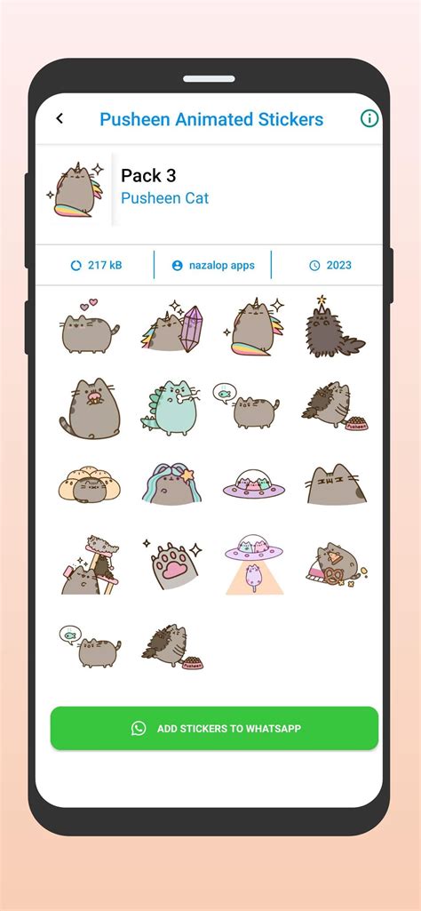 Pusheen Animated Stickers APK for Android Download