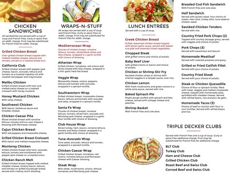 pancakes house menu 1