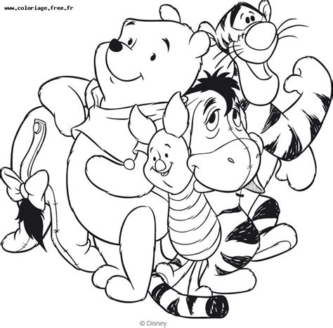 Free Winnie the Pooh coloring pages to download - Winnie The Pooh Kids ...