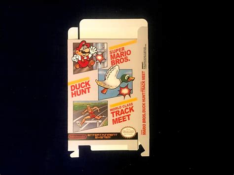 Nintendo Nes Super Mario Brothers Duck Hunt World Class Track Meet