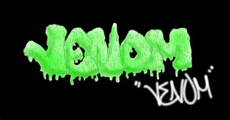 Artwork Web Alphabet Graffiti Venom Style