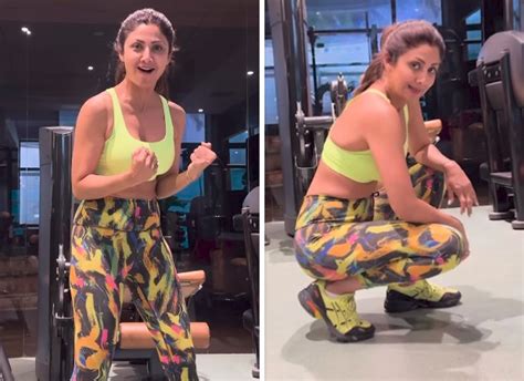 Shilpa Shetty Inspires Fans With Monday Workout Motivation Shares Challenging Exercise Video