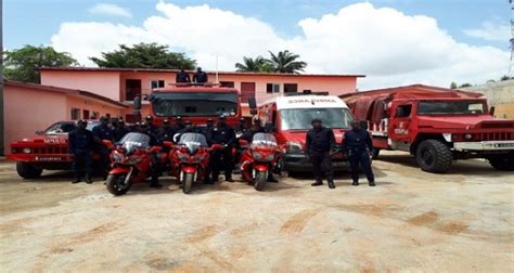 C Te D Ivoire Une Caserne De Sapeur Pompiers Construite Bingerville