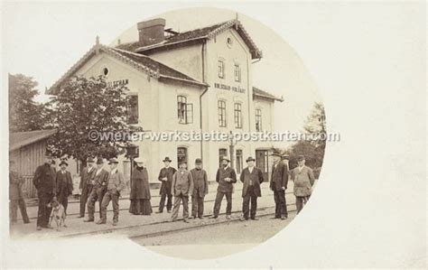 Fotokarte Volschan Bahnhof Um Wiener Werkst Tte Postkarten