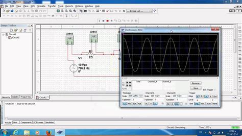 Using Ni Multisim To Design And Simulate Rlc Series Resonance Youtube