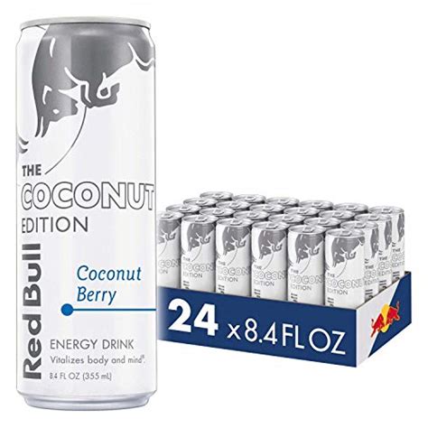 Red Bull Energy Drink, Coconut Berry, 8.4 Fl Oz (24 Count) – Mental ...