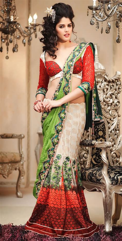 Beautyfashionandkiran Indian Bridal Saree Looks