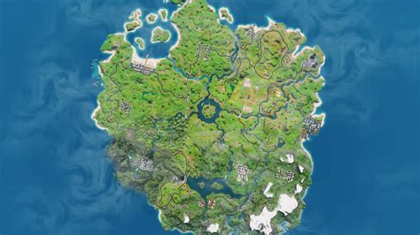 Fortnite Chapter 1 Map With Names