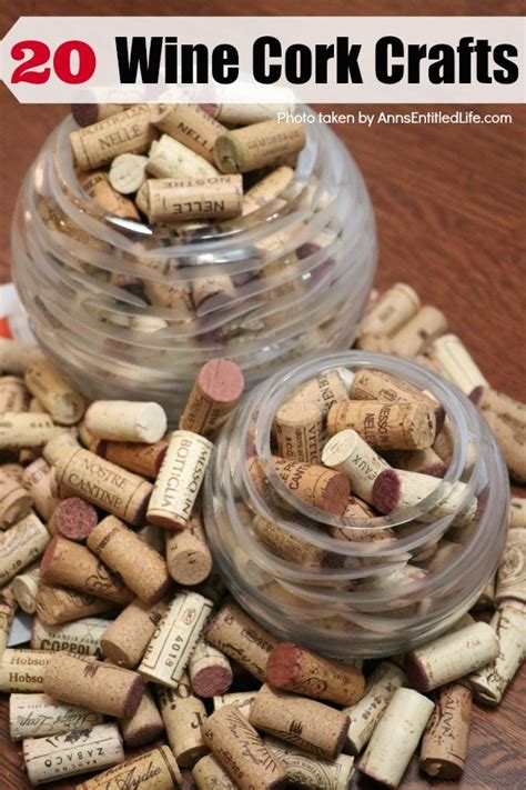 15 Best Wine Cork Craft Ideas For Recycling Old Corks