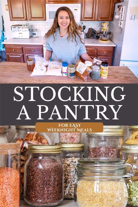 Keeping A Well Stocked Pantry For Easy Weeknight Meals Artofit