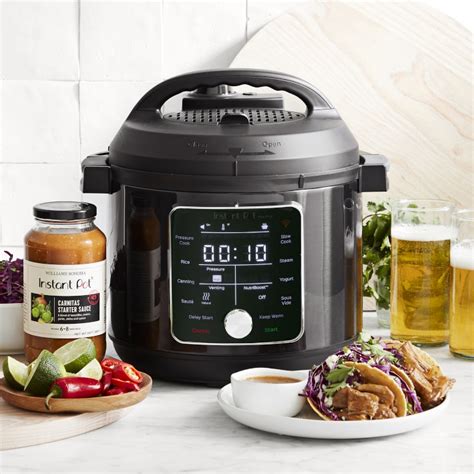 Instant Pot Pro Plus Wifi Electric Pressure Cooker 6 Qt Williams Sonoma