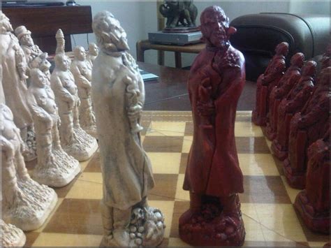 Gothic Horror Chess Set Frankensteins Monster Jekyll And Etsy Australia