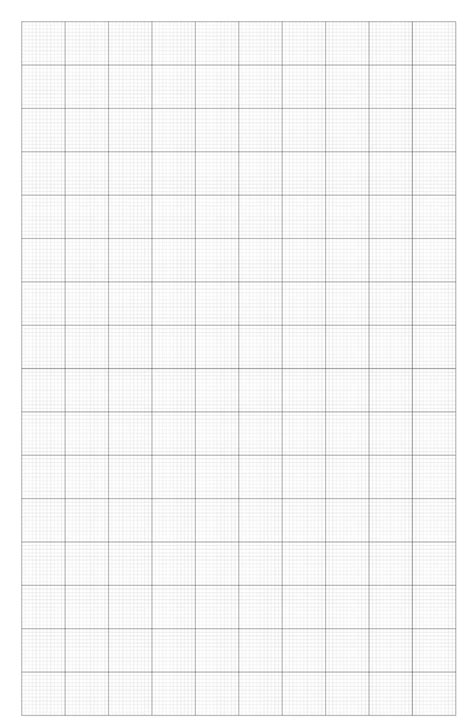 😄 Printable Free Math Graph Paper Template 😄 [PDF]