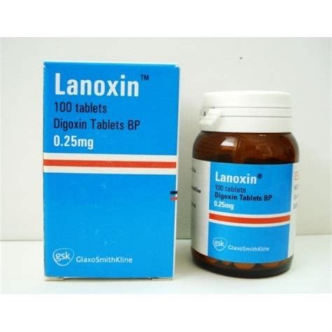 Buy Lanoxin 0 25mg Tablets Online Generic Digoxin