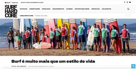 Hardcore Estreia Nova Fase Cobertura Multiplataforma Do Surf Go